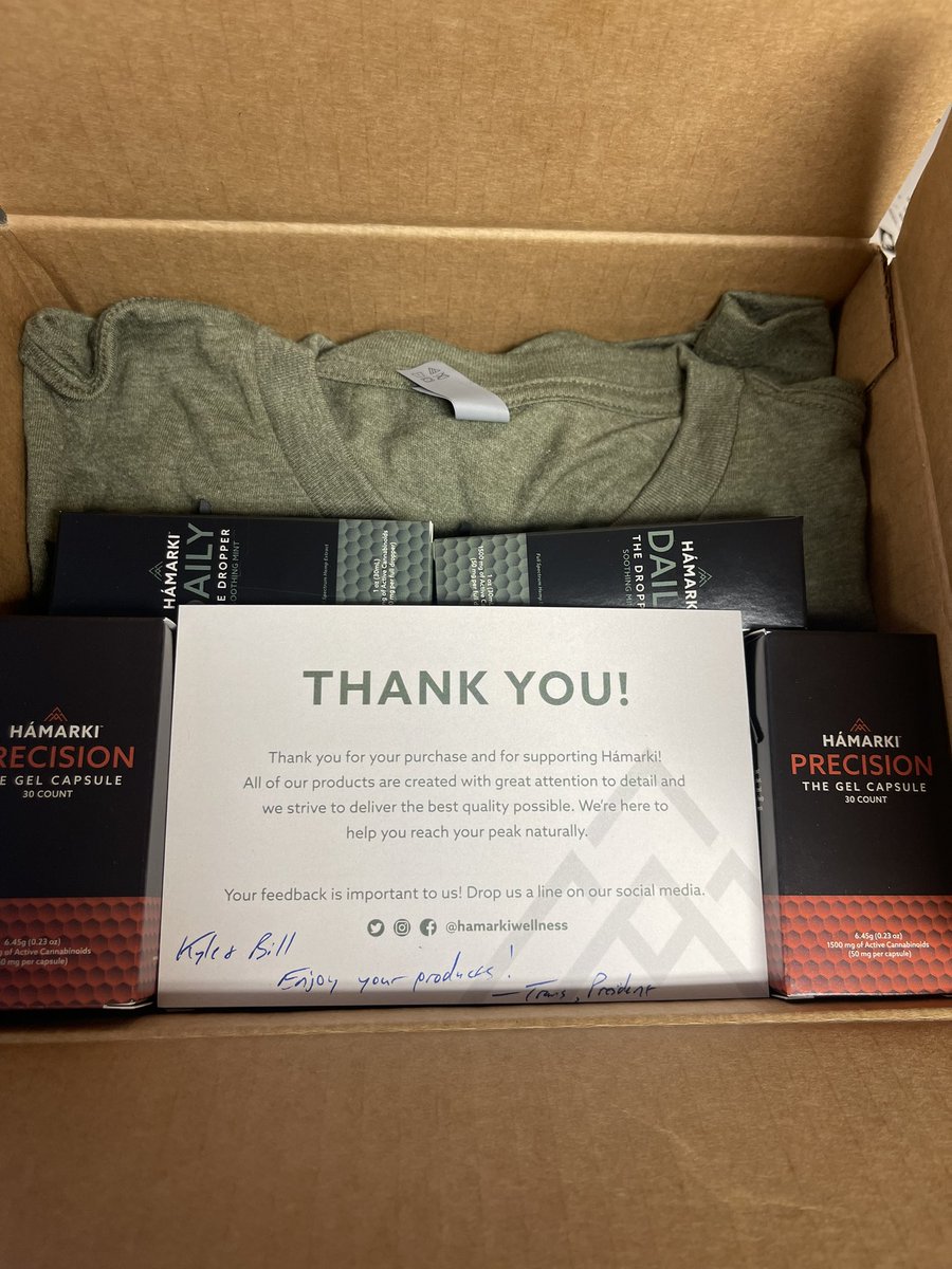 HamarkiWellness's tweet photo. Enjoy your care package @KyleReifersPGA and @BHaasGolf https://t.co/oy2GSeC7qN