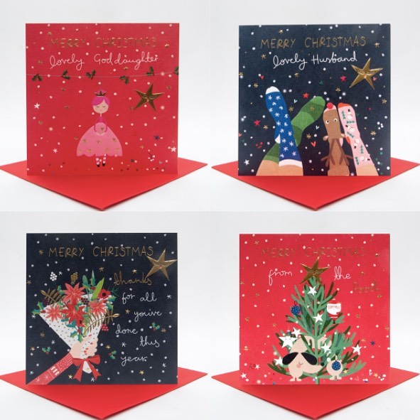 We're still bringing you a taste of the festive season in June. As we look at our new collection for Christmas 2021. All of the designs featured here are from our Electric Dreams collection. Modern, uplifting and sentimental - Christmas cards to bring a closer connection.