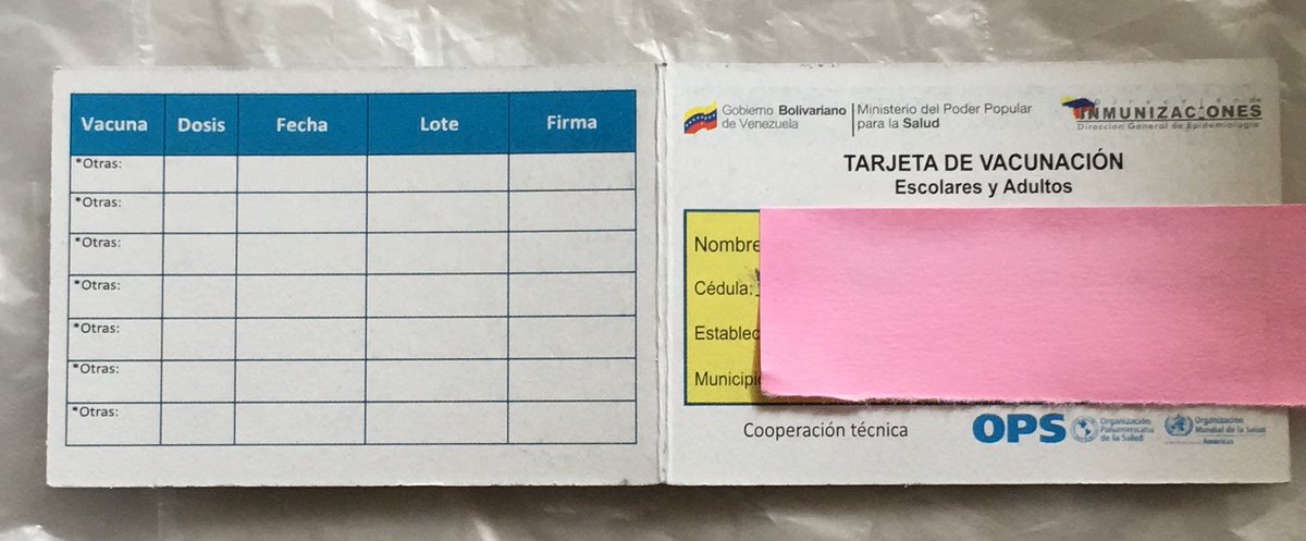 norareto's tweet photo. @ConsEspCaracas por favor : estoy vacunado en venezuela con vero cell pero el certificado que dan no tiene el formato con  QR para verificación es válido ? para entrar a españa como turista ? https://t.co/lUhLSN5XLv