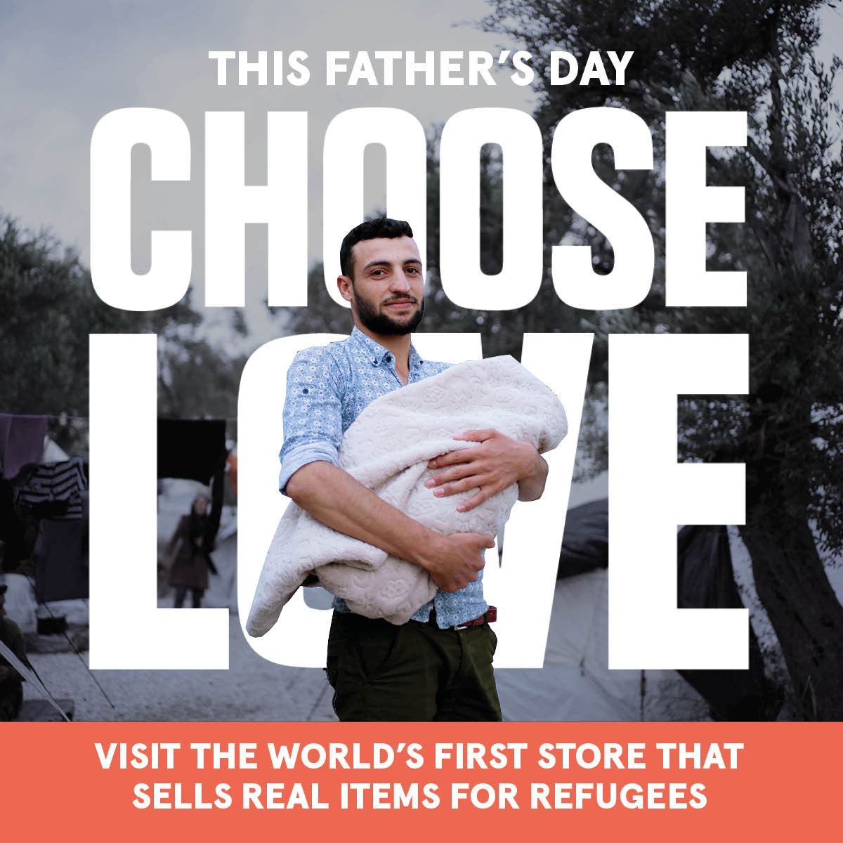 With #FathersDay fast approaching, we have the perfect gift to show ❤️ for the ones you ❤️

Visit #ChooseLove and buy real items for refugees. Get e-cards, instant good karma &amp; the knowledge you’re paying the ❤️ forward to refugee dads around the 🌎
Visit: choose.love