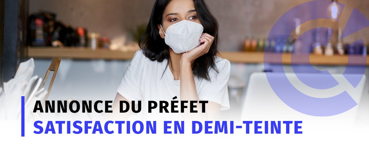 [ANNONCE DU PREFET] 
Malgré les annonces de réouverture dès le 15 juin des bars/restaurants, salles de sport et salles de réception, certaines restrictions demeurent. 
La question de la rentabilité se pose pour un grand nombre d'acteurs économiques. 
👉 bit.ly/3wkJE8Y