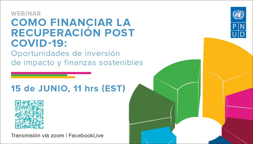 ✅¿Cómo financiar la recuperación post #COVID19? 

Únete a este webinar donde conversaremos sobre el rol de las #finanzas sostenibles y la #inversión de impacto para salir de la crisis. 

🗓️15 de junio
🕚11 AM (EST)

Registro: bit.ly/2TKjRsw