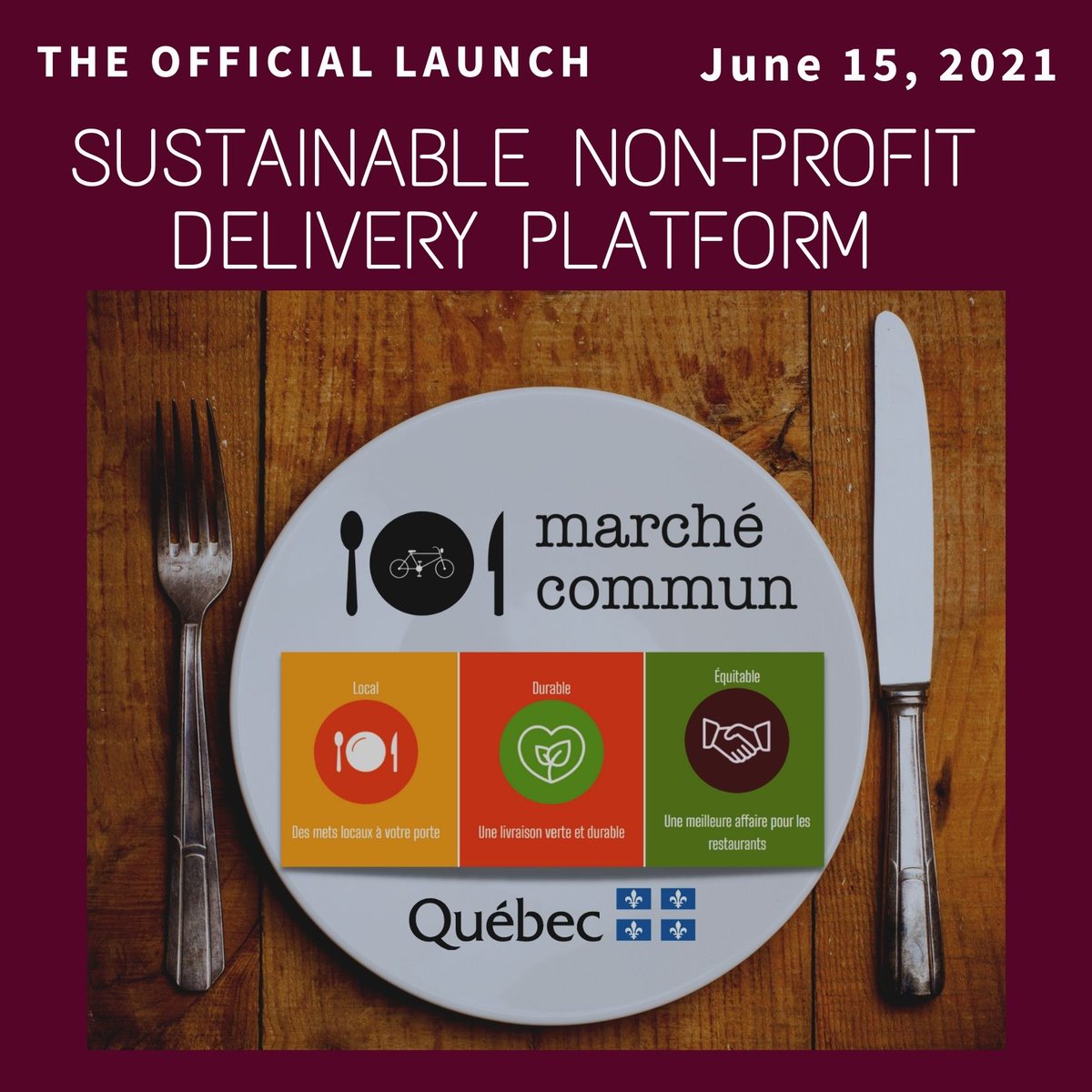 marchecommunapp's tweet photo. BIG ANNOUNCEMENT 🎉‼️
The official launch date of Marche Commun is June 15th, 2021!!! We are so beyond excited to share this with you Montrealers. For more information, reach us at contact@marchecommun.com https://t.co/QYoQWYqngw