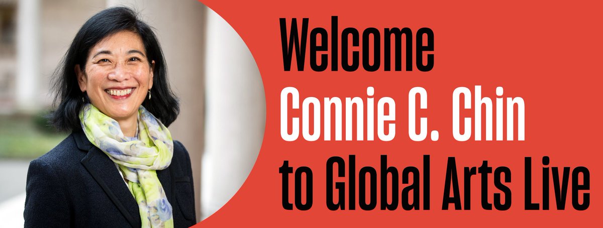 We're excited to announce Connie C. Chin will be Global Arts Live's new Executive Director! She joins forces with founder Maure Aronson in his new co-leadership role as Director of Artistic Programs. Get to know Connie >> bit.ly/34ZbUSD