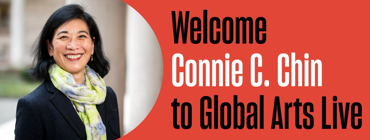 We're excited to announce Connie C. Chin will be Global Arts Live's new Executive Director! She joins forces with founder Maure Aronson in his new co-leadership role as Director of Artistic Programs. Get to know Connie &gt;&gt; bit.ly/34ZbUSD