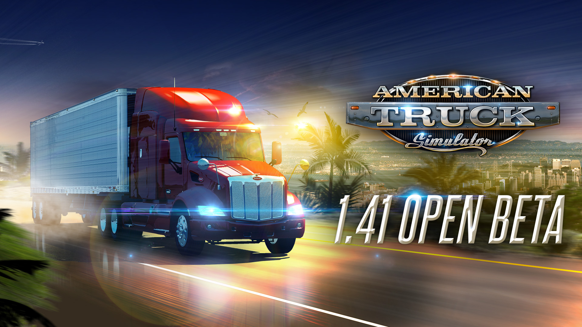 Scs Software On Twitter The 1 41 Open Beta For American Truck Simulator Has Arrived Features Convoy Multiplayer Open Beta California Reskin Time Weather Options In Photo Mode New Ui Icons Much More Learn How You Can Opt In And Take
