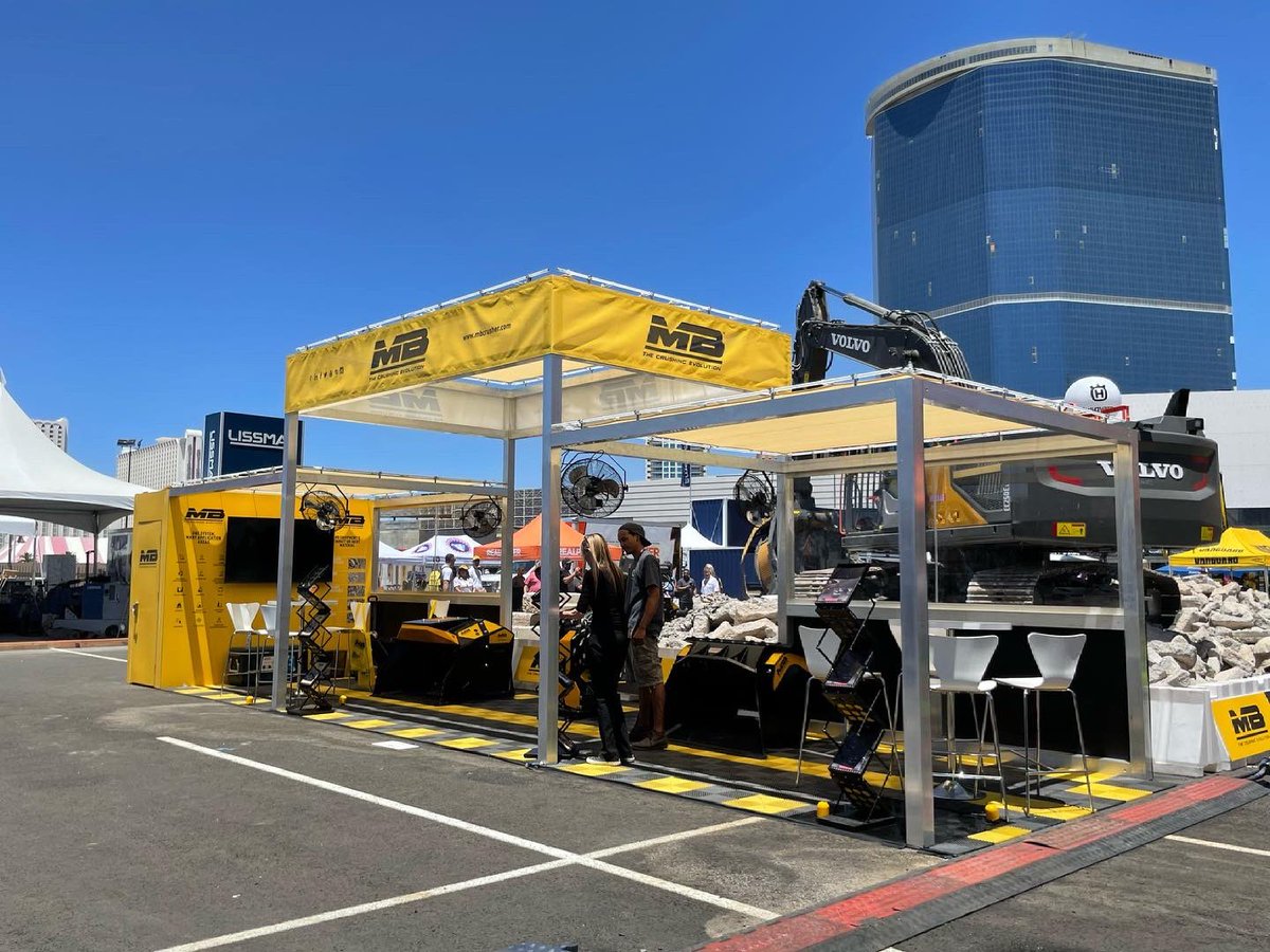 CircleOGX's tweet photo. Breaking ground [literally] with groundbreaking companies at #WorldOfConcrete2021, who’s ready to rock? https://t.co/dePQItw4oJ