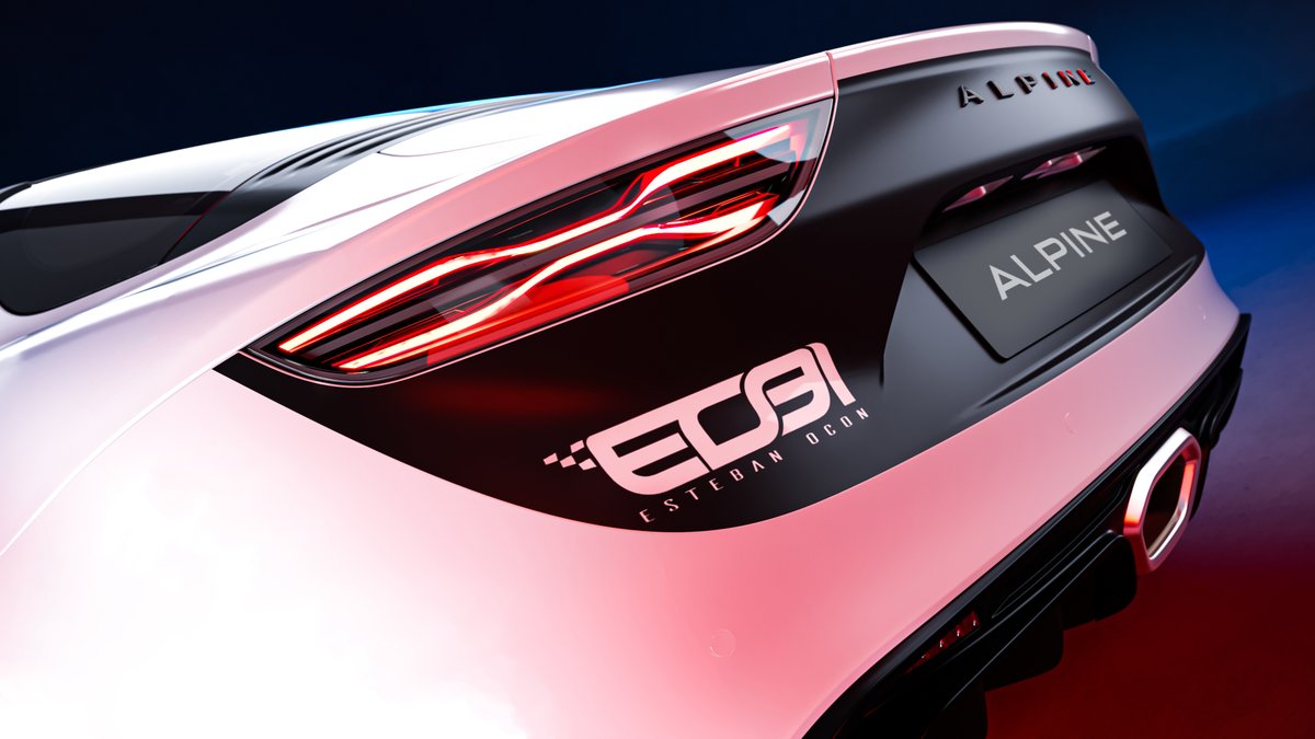AlpineCarsFR's tweet photo. Découvrez les A110S des pilotes @AlpineF1Team, designées par et pour @alo_oficial et @OconEsteban. https://t.co/Cz5gZXY2dr