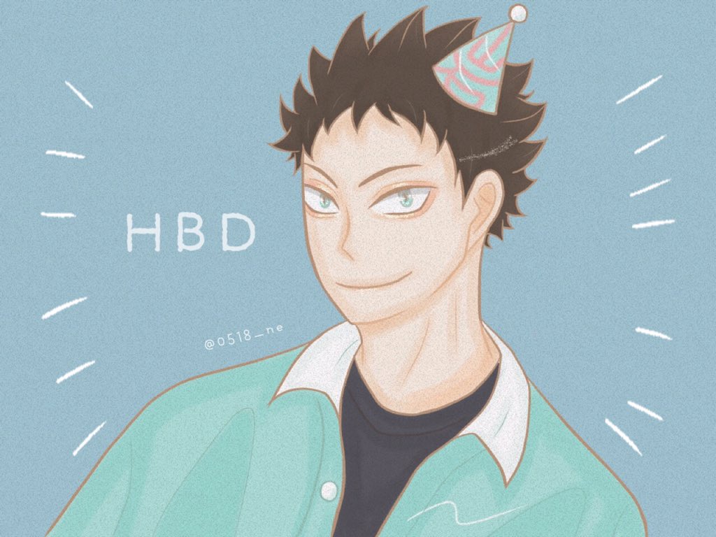 ハイキュー 岩泉一誕生祭21 岩泉一生誕祭21 みちるのイラスト