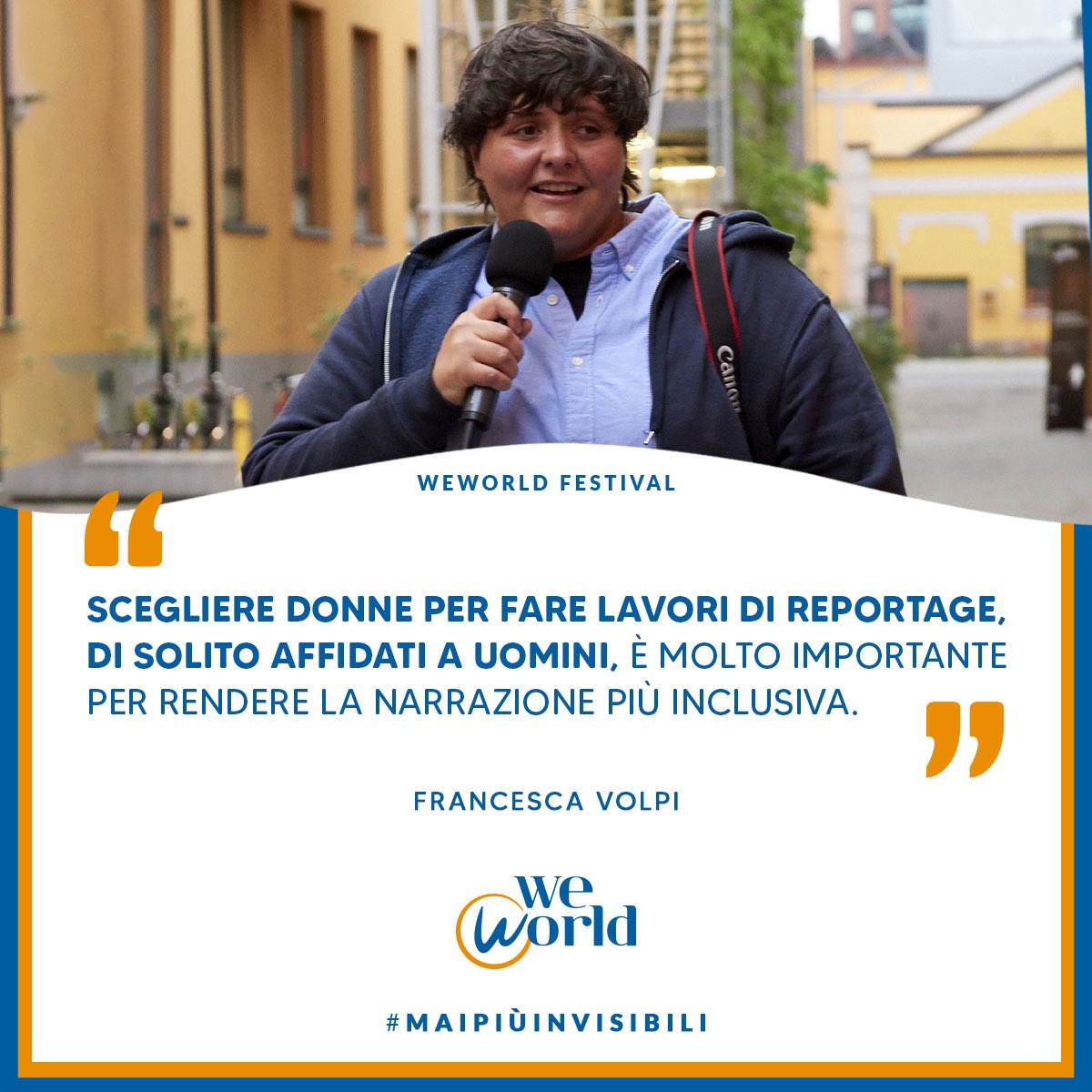 WeWorldOnlus's tweet image. Cosa resta del WeWorld Festival?
L'emozione di tornare a un evento in presenza, tante foto per non cancellare il ricordo e soprattutto molti importanti consigli che ci hanno dato le nostre ospiti. Eccone una piccola selezione. #maipiùinvisibili