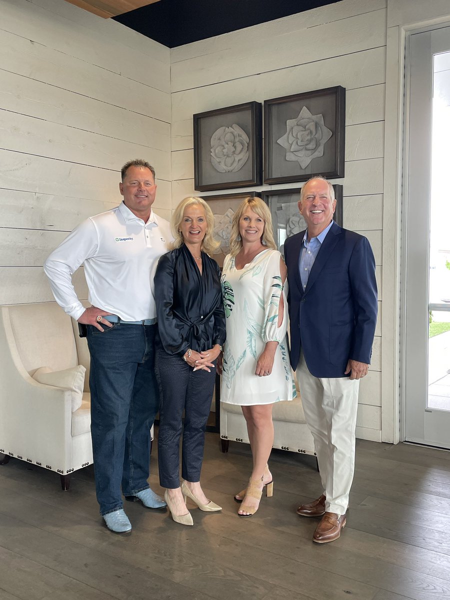 What a fun way to kick off the <a href="/BMWCharityProAm/">BMW Charity Pro-Am presented by TD SYNNEX</a> by emceeing the Breakfast with Champions! Thanks to <a href="/AnnLiguori/">Ann Liguori</a> for an awesome Q&amp;A with Jay Haas and <a href="/rogerclemens/">Roger Clemens</a>!