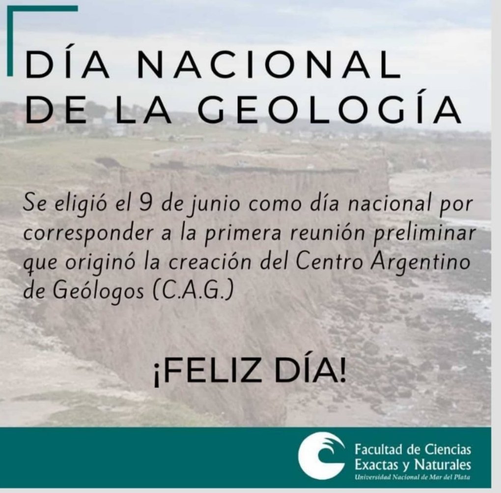 Feliz día Geólogxs!!