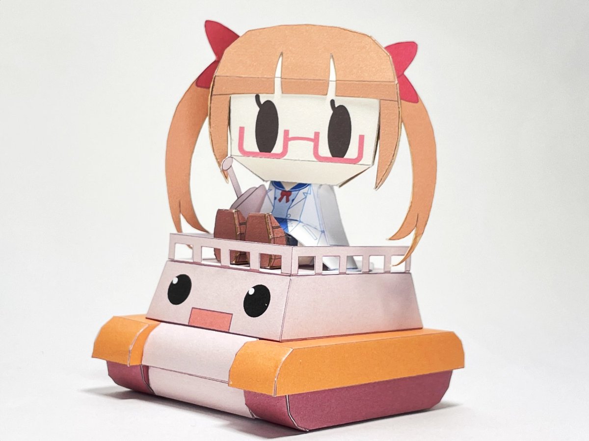 池袋晶葉ちゃん誕生日おめでとうございます ちこく回避ロボ 作ってみました ガーベラのイラスト