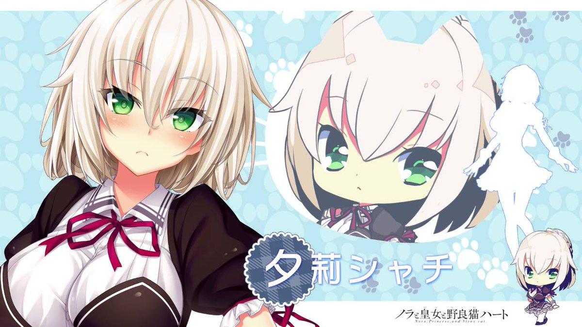 本日6月10日はノラと皇女と野良猫ハートより夕莉シャチの誕生日です