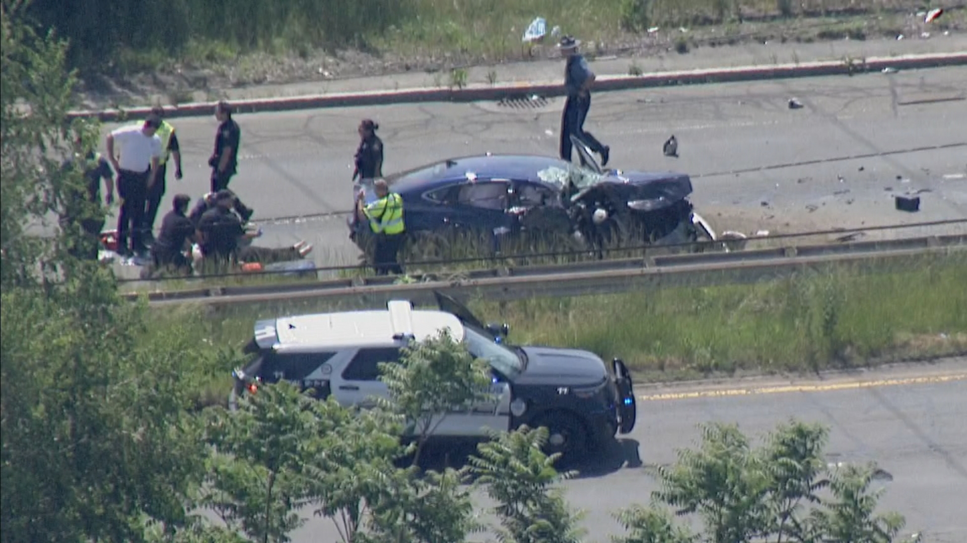 Jim Harrington on Twitter "BREAKING Crash in Saugus involving at