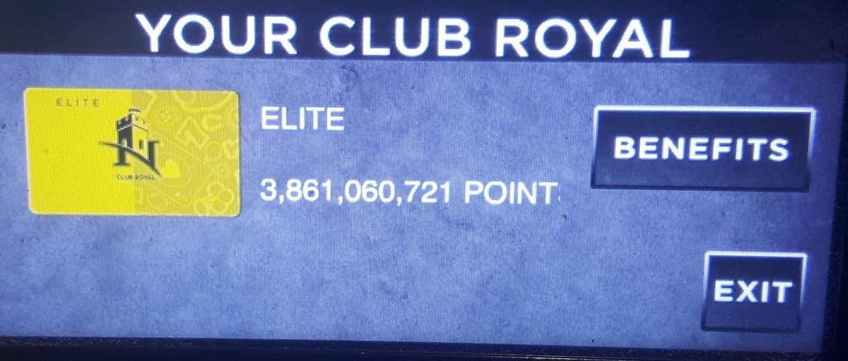 Repetitititive's tweet image. $10 coin through per point. I better get a stinkin&apos; invitation to the next VIP get-together.