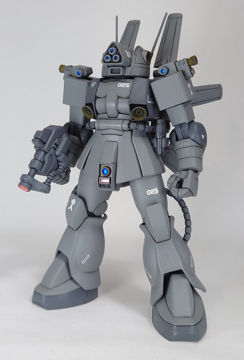1/144 ザク・フリッパー 旧キットとHGUC量産型ザクのミキシング。 H