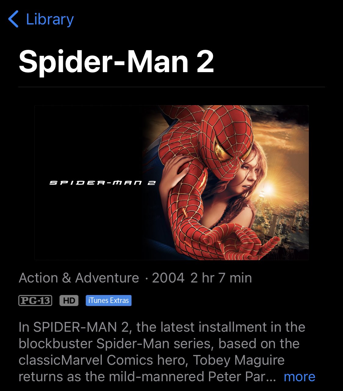 The Amazing Spider-Man - Apple TV