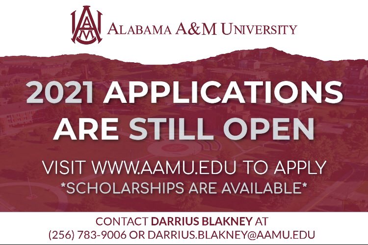 AAMU Admissions tweet media