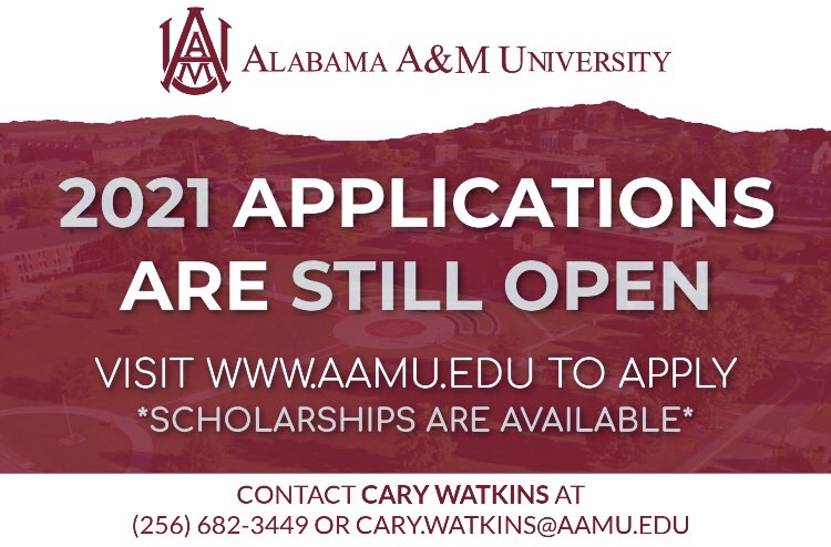 AAMU Admissions tweet media