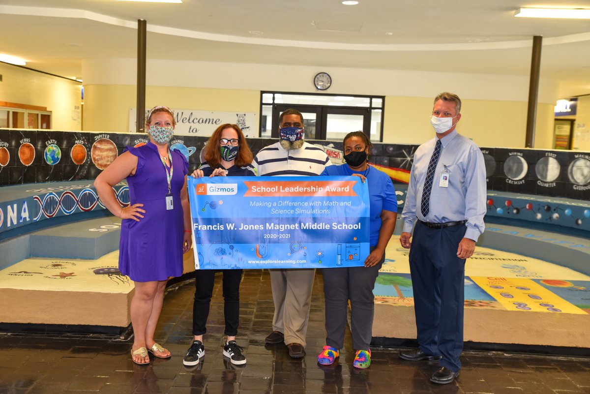 HCS_ScienceDept's tweet image. @ExploreLearning recognized 4 school for having the highest Gizmo usage in @HamptonCSchools.  The schools include @CooperMagnet, @Bethel_Bruins, @JonesMagnetMS, &amp;amp; @spratleyseahawk.  Gizmos are online science simulations that are aligned with the curriculum. #hcsscience #ELGizmos