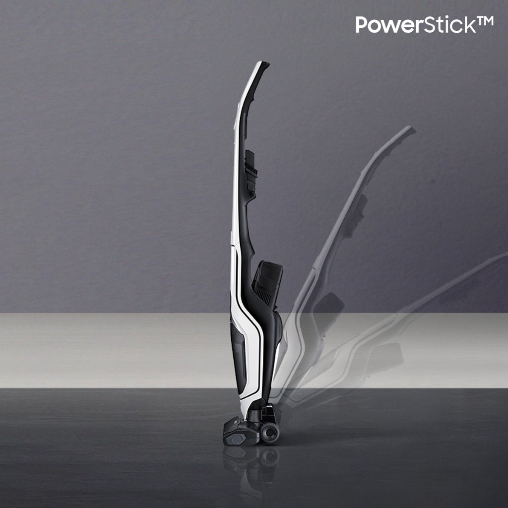 SamsungMaroc's tweet photo. Bip bip ! Un appel urgent ou quelqu’un vient de sonner à la porte ? Pas de soucis, votre #POWERStick restera debout et sage tout seul 😜
#SamsungHome https://t.co/C2lCqjPoKO