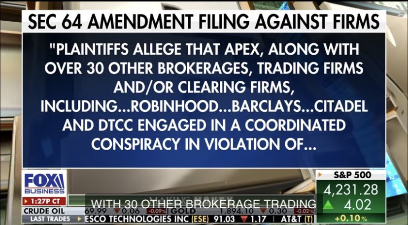 wallstcfo_KCEX's tweet image. $amc $gme
Coordinated conspiracy. 
We are shining light on decades of malpractice
We are a part of history.
Thank you for paving the way for the future everybody 🙏