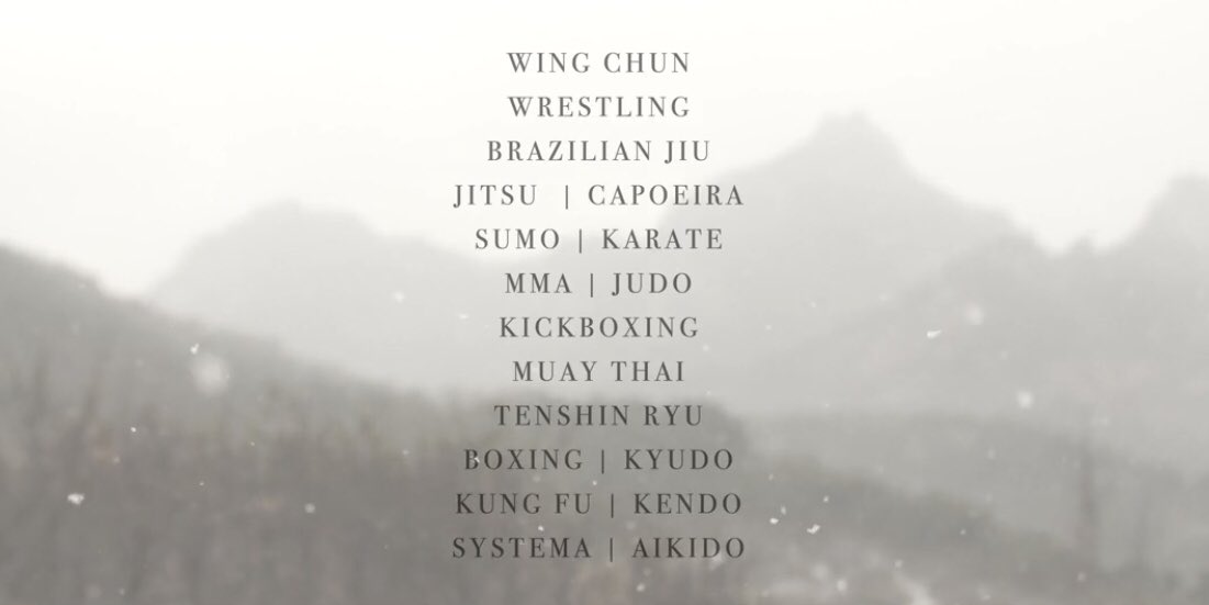 MMA is a style. 🤫