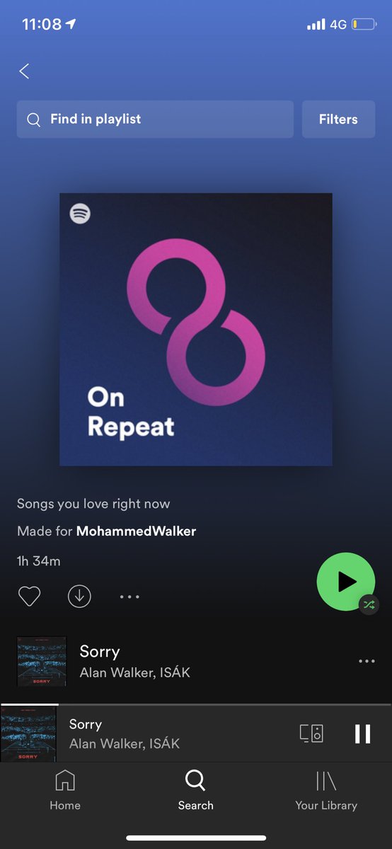 iMohWalker's tweet photo. Never thought that would come a day a love a song more than Alone but then Alan released Sorry , literally you created a masterpiece Alan 🖤 https://t.co/gh6VHuO4yK