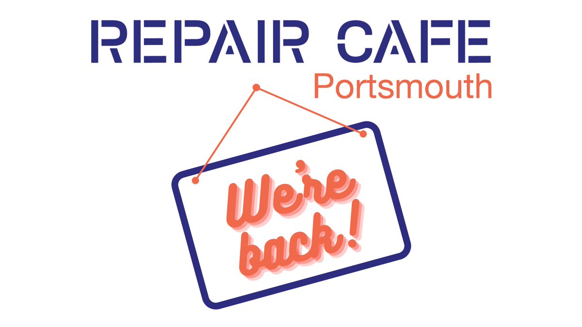 Repair Café Portsmouth (@repaircafeports) on Twitter photo We're so excited to announce that we're back this month!
(with a few changes to keep us all safe)
If you need help fixing something, check our website for info on our new booking service.
repaircafeportsmouth.wordpress.com/2021/06/09/wer…
#portsmouth #southsea #repair @RepairCafe_E <a href="/RestartProject/">The Restart Project</a> We're so excited to announce that we're back this month!
(with a few changes to keep us all safe)
If you need help fixing something, check our website for info on our new booking service.
repaircafeportsmouth.wordpress.com/2021/06/09/wer…
#portsmouth #southsea #repair @RepairCafe_E <a href="/RestartProject/">The Restart Project</a>