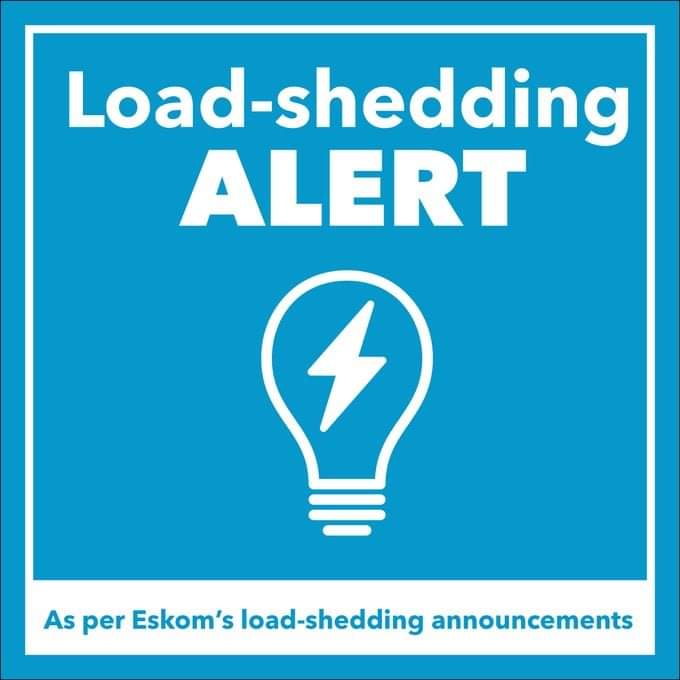 CityofCT's tweet photo. Load-shedding update 9 June 2021

Eskom has announced that stage 2 load-shedding will continue from 22:00 today, 9 June.
City-supplied customers will have stage 2 load-shedding from 22:00 today, 9 June, until 06:00 tomorrow, 10 June.

Further City updates to follow. 

#CTInfo https://t.co/m66m9tudCx