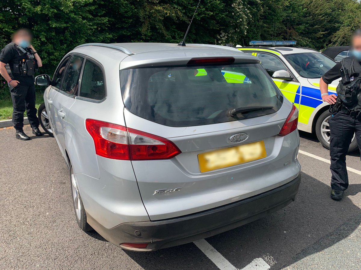 174DM's tweet photo. I spent the morning catching up on enquiries. However, in the afternoon this vehicle come to my attention. I stopped it at @motoway #Wetherby Confirmed as stolen by @gmpolice Car seized and driver details obtained for ongoing investigation. TYVM to #OSU3 for their support 😊 https://t.co/1kRC0L6ZUW