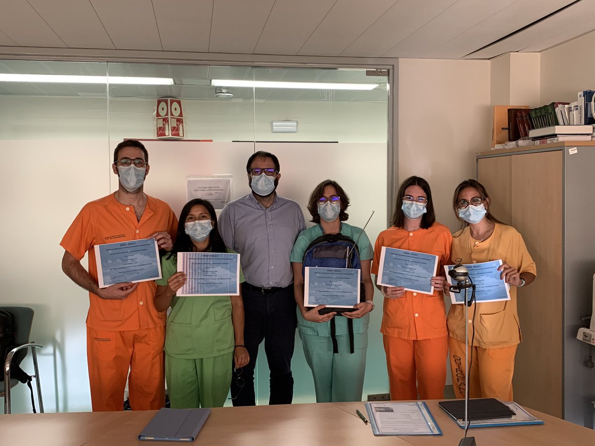 icastivela's tweet photo. CURSO FIRST TOUCH H.FUENLABRADA
Añadimos un nuevo servicio de urología a nuestro proyecto #Lap4all  #training4all. Cuatro horas de entrenamiento en habilidades básicas en Laparoscopia. Donamos un equipo de training. Gracias Dra. Montserrat Dorado Valentín e IPSEN Pharma. https://t.co/DKqKEVtn3I