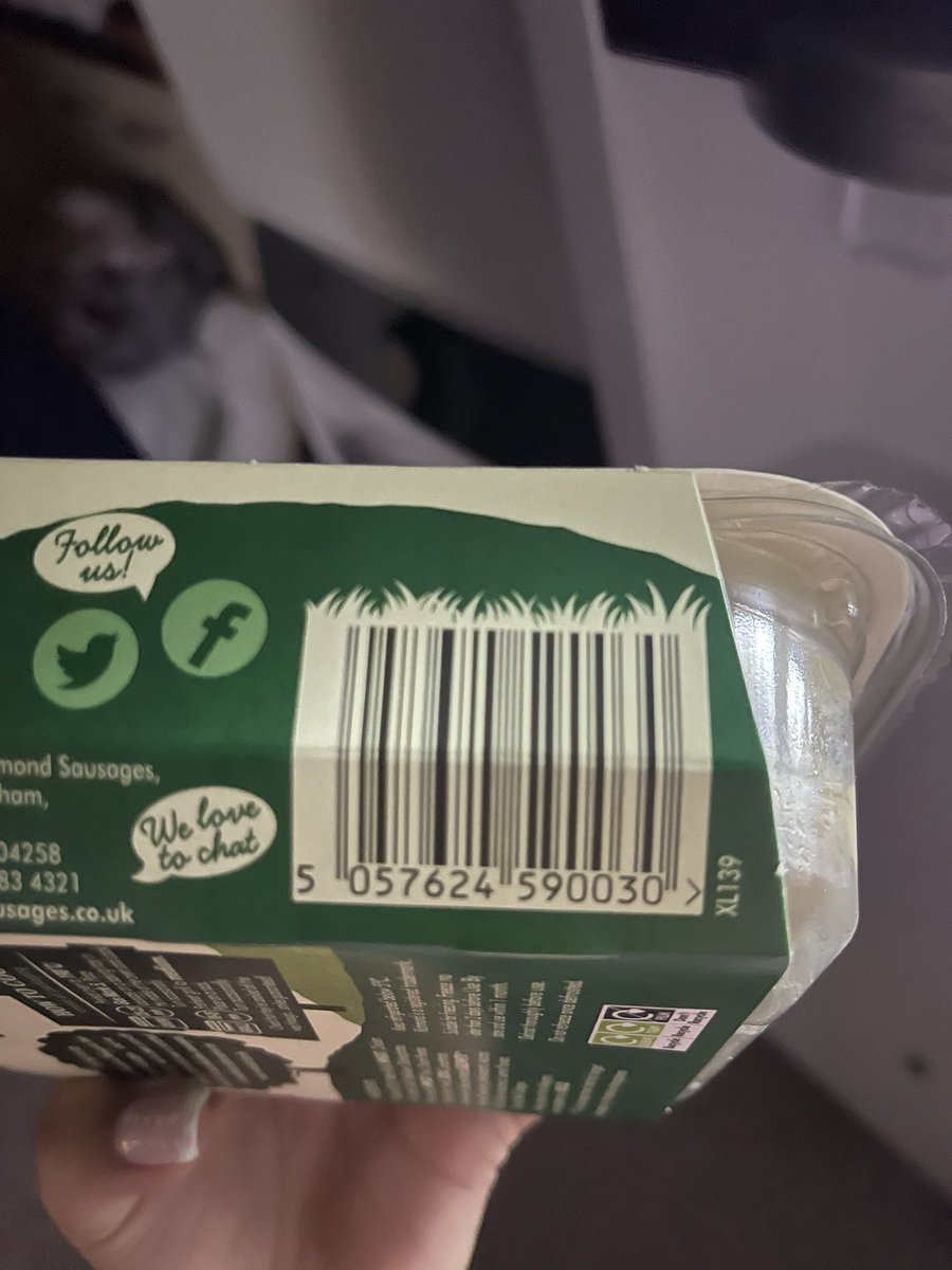 zaynahussein's tweet photo. @Tesco Here's the barcode https://t.co/Wixw6LPmJw