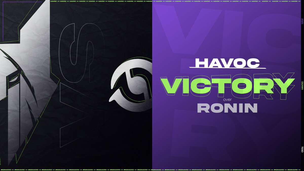 We close out Week 1 with a 2-0!
This time we played for bot to humble the #VangeDiff a bit 🤫
GGWP <a href="/RNNEsports/">Ronin Esports</a> 
#GoHavoc