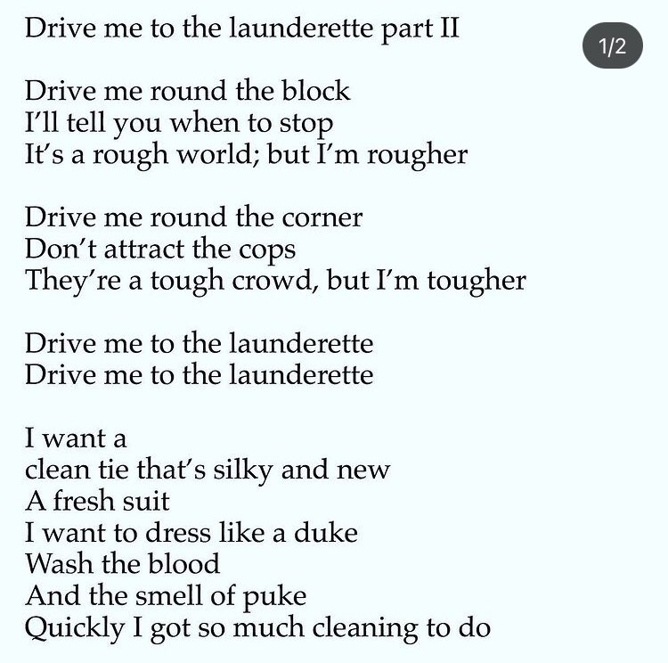 Roy_cjooper's tweet photo. One of my personal faves #poetry #amwriting #Crime https://t.co/yBtj2zDwC7