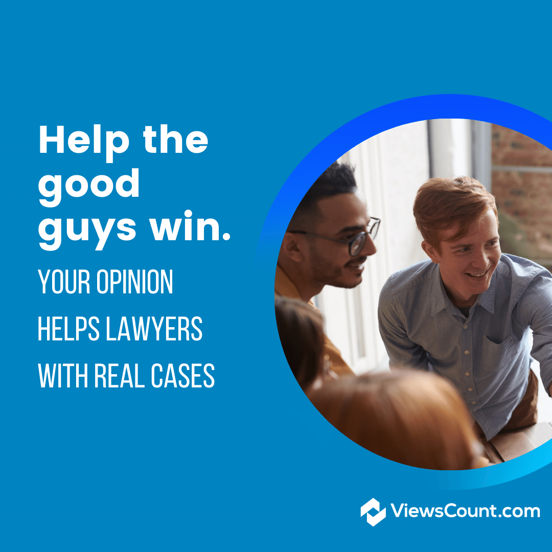 viewscountusa's tweet photo. Get compensated to review and respond to legal cases. SIGN UP TODAY FOR FREE TO START EARNING!

https://t.co/TpHpJonvl7

#Justice #BeTheChange #MakeADifference #jurytrials #jury #witnesses #legal #law #ViewsCount #YourOpinionMatters https://t.co/GdsHlE7j9x