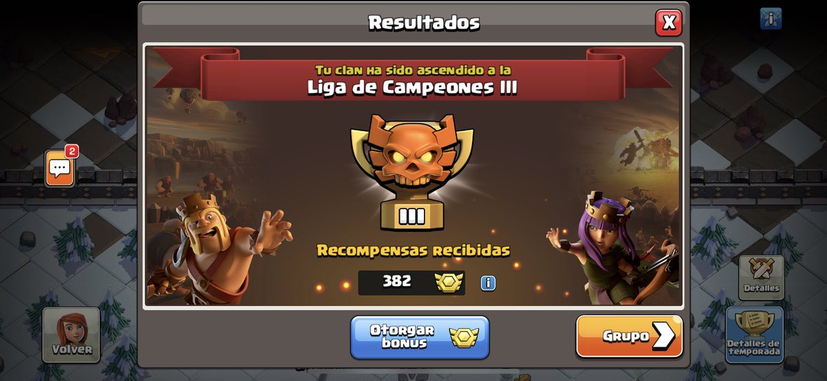 ¡HEMOS VUELTO!🐺🏆 <a href="/ClanAsturiasCoC/">Clan Asturias CoC</a>