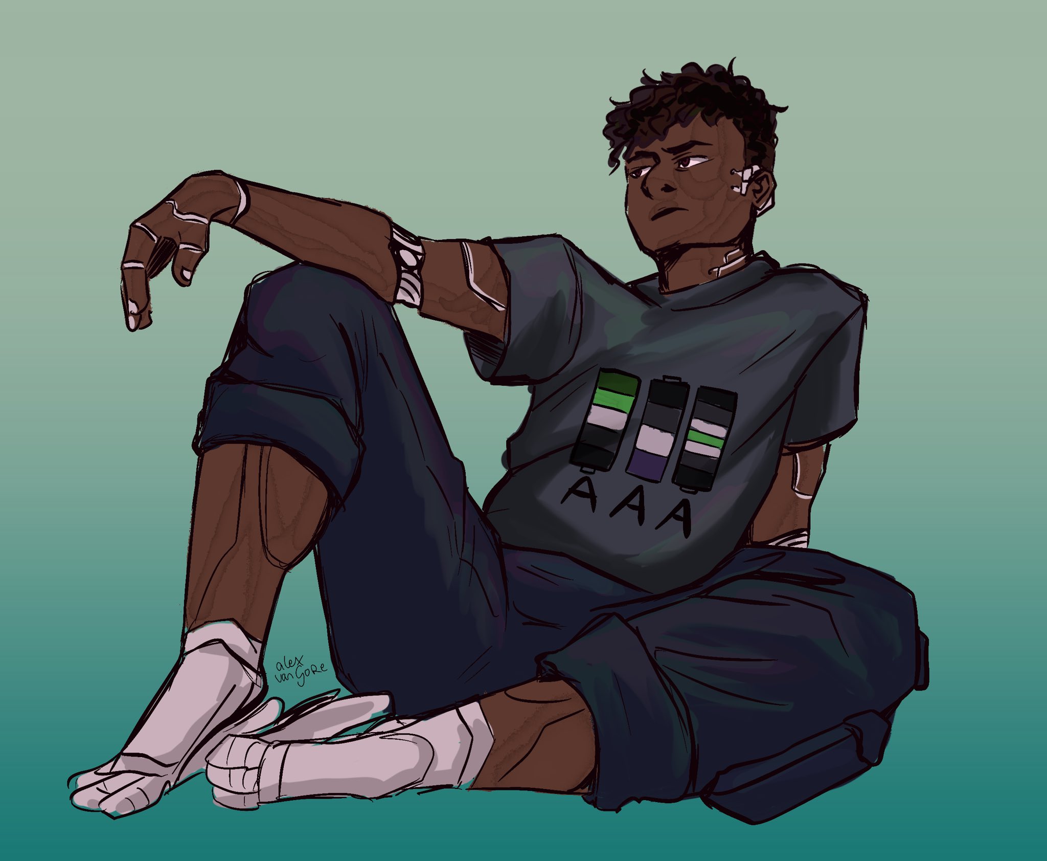 Sternkind Nona Nona Nona Murderbot In A Aro Ace Agender Pride Shirt Because a T Co L8qsuhyfjm Twitter