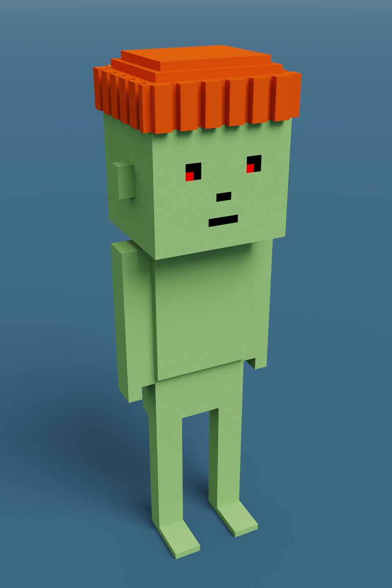 voxelpunkbits's tweet image. Voxel Punkbit #108 has a new owner - @thegoatscollec1 
#VoxelPunkBit #opensea #NFT opensea.io/assets/0x495f9…