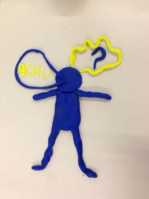 I've not run an in person face-to-face workshop since March 2020. Didn't realise how much I would miss post-it notes, sharpies &amp; the smell of play-doh in the morning. 👇one of my favourite "research in play-doh" creations from an <a href="/UoM_MRC_DTP/">UoM MRC DTP</a> #publicengagement workshop.