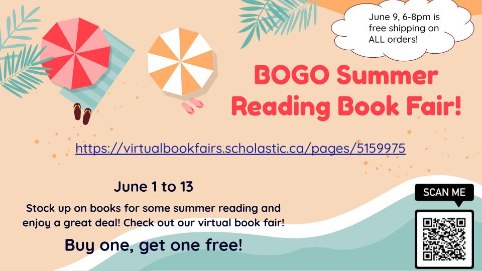 It is Family Night again at the Virtual Book Fair! Don't forget it is also BOGO! <a href="/LakeSimcoePS/">Lake Simcoe PS</a> head on over 6-8pm for free shipping! virtualbookfairs.scholastic.ca/pages/5159975