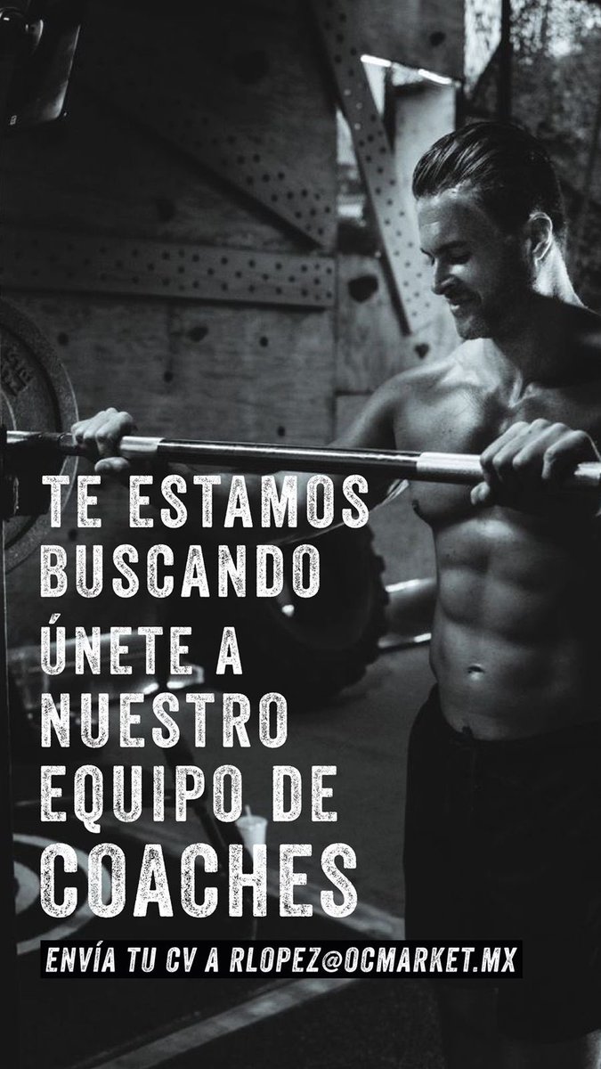 Te estamos buscando <a href="/ocfitnessco/">OC Fitness</a>