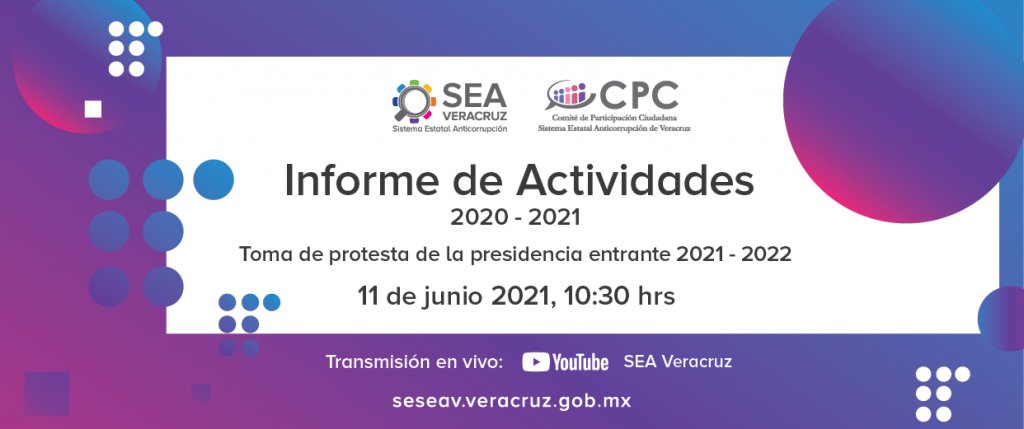 SESEAVOficial's tweet photo. Informe de Actividades 2020-2021-Toma de protesta
Comité Coordinador del Sistema Estatal #Anticorrupción
Comité de Participación Ciudadana @CPCVeracruz
@SESNAOficial
#Xalapa #Veracruz #México
#SESEAV https://t.co/SchpdaJk0v
#SEAV https://t.co/vmKTpqQtN4
📺https://t.co/asadBngTwj https://t.co/UqRSWxXEFT