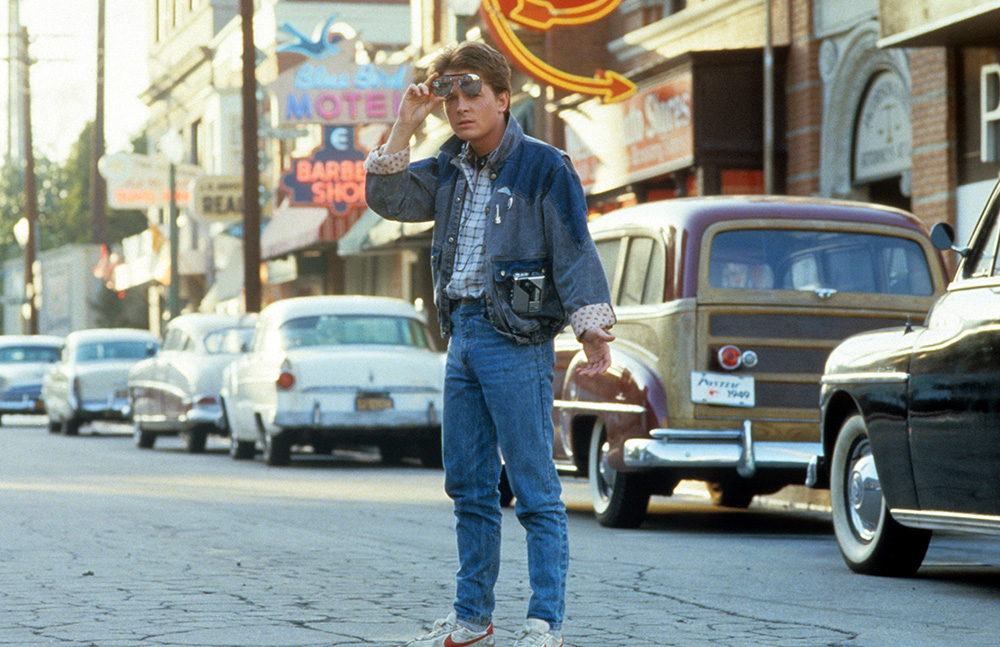 Happy Birthday to Marty McFly Michael J Fox turns 60 today! (Photo by Universal/Getty Images) 