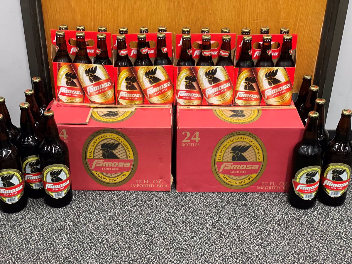 Troop A liquor investigator conducted a premise inspection at a grocery store in Fremont today, and located Famosa beer being sold. Famosa is not distributed in NE. Owner was cited for improper purchase of alcohol, as it was not purchased from a proper distributor.