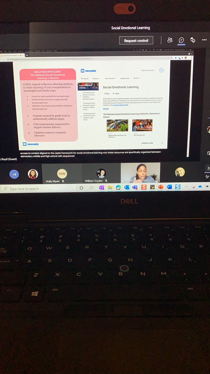 MeaganStanfill's tweet photo. So excited to learn more about SEL and resources available to support our students from Brittany Boyd with @newsela at the #CobbInTechCon ! https://t.co/TlGpTWvG6m