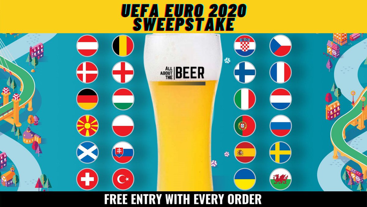 ✅ Stock up the fridge ready for #EURO2020 
✅ Get some beers in for the weekend BBQ
✅ Make Dad happy this #FathersDay with the gift of beer

Free entry into the Euro2020 sweepstake with every order up to 15th June with a chance to win more beer

Shop now allaboutthebeer.co.uk