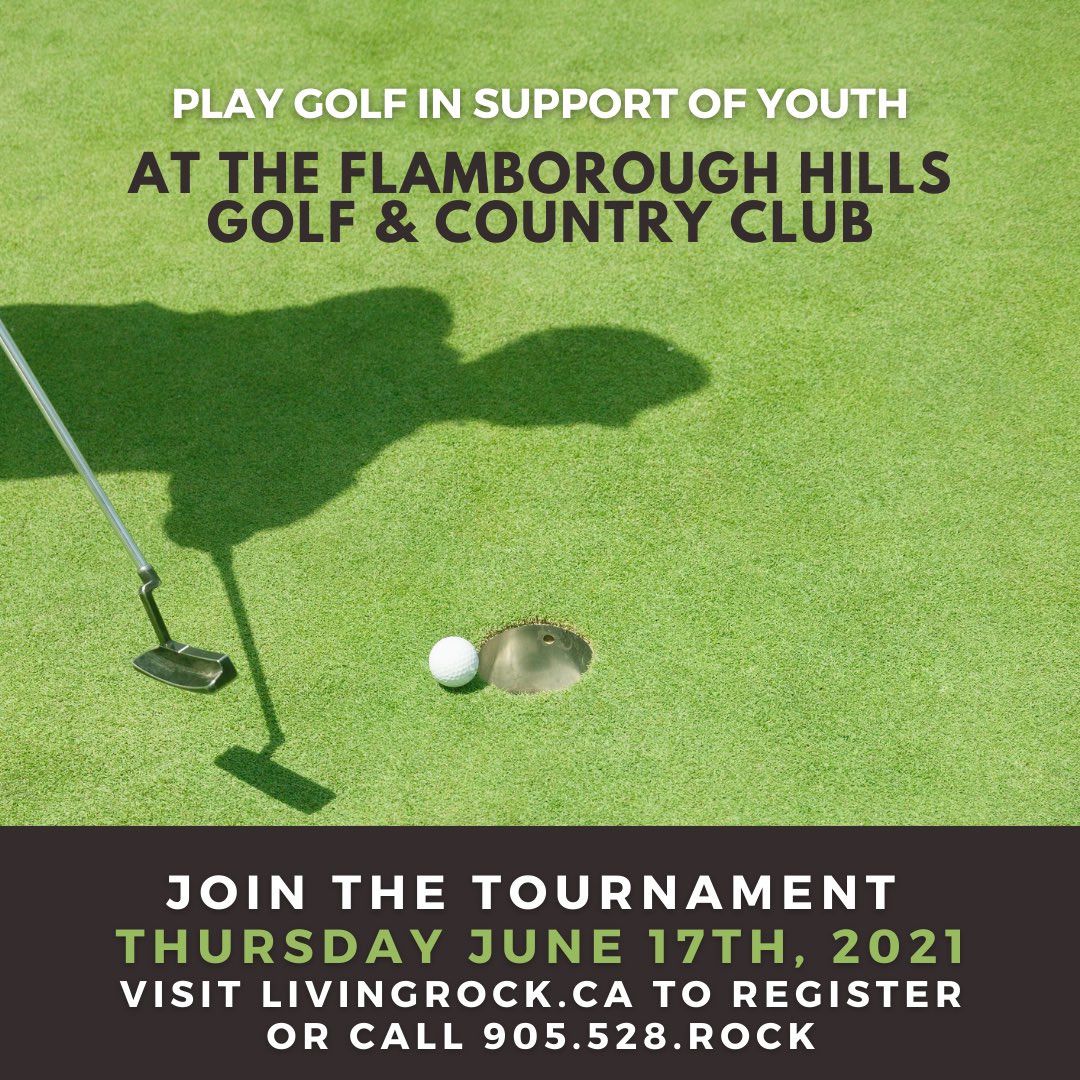 LivingRockHamON's tweet photo. Golf? We have a fun way for you to partner in the work that we do at Living Rock. 

Living Rock is hosting their 24th anniversary golf tournament at  Flamborough Hills Golf and Country Club on Thursday, June 17, 2021  at 10 AM. 

Detail are available at https://t.co/Y3ZEPWP0W9 https://t.co/VWcRJltqAS