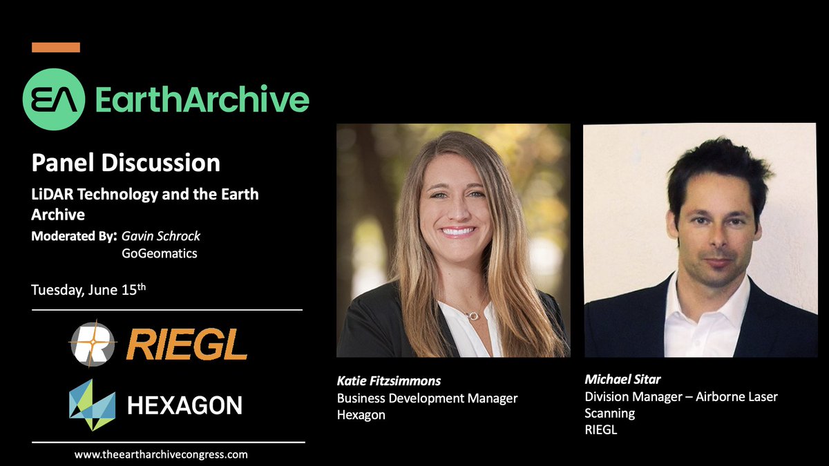 earth_archive's tweet photo. #GoGeomatics' Gavin Schrock joins #RIEGL and #Hexagon reps for a panel on LiDAR and the #EarthArchive on Jun15 #EarthArchiveCongress.  Free Registration https://t.co/wWdZ6rVu0v 
#3dmapping #3dmodelling #geomatics #geospatial #GIS #LIDAR #LidarMapping #mapping #photogrammetry https://t.co/ZqFeYfMnWY